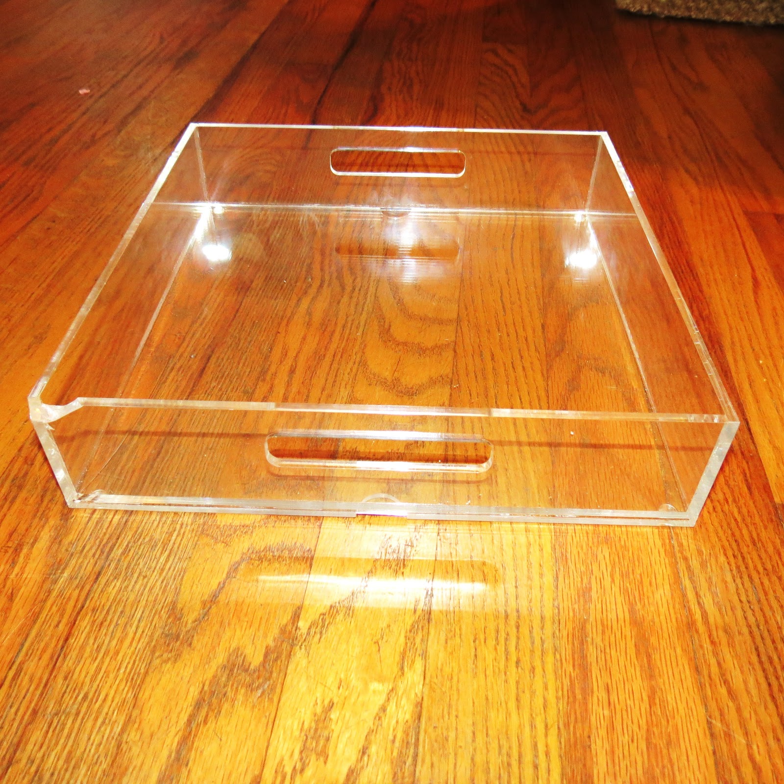 Trimmed and Tailored Reveal Acrylic Tray Makeover