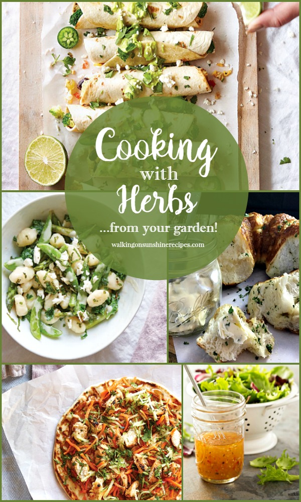 Tips - How to Use Fresh Herbs in Cooking and Recipes - Walking on Sunshine