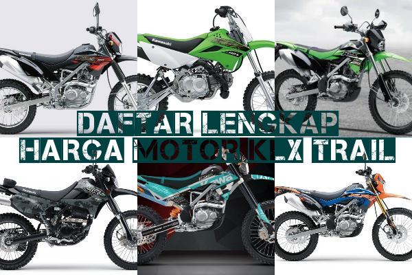 daftar lengkap motor klx kawasaki