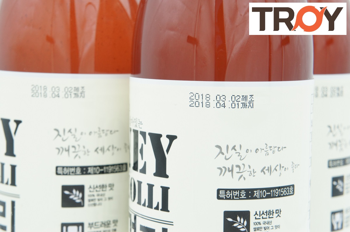 TROY [Troy] Makgeolli(Rice Wine) Manufacture date, Expiration date, Makgeolli bottle Small