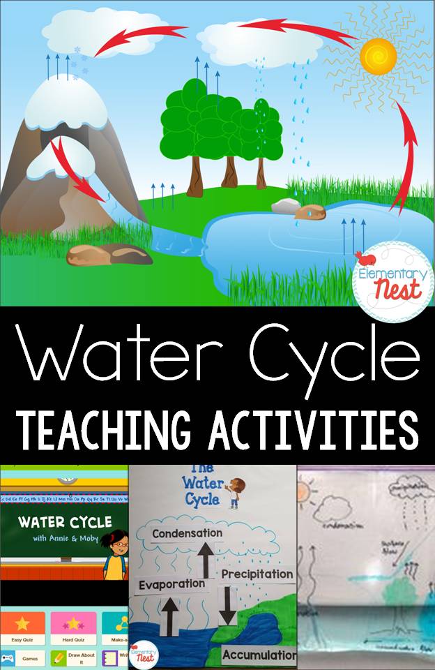 Second Grade Nest: Teaching Water Cycle: Activities, Resources, and a