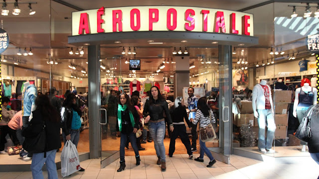 Trip To The Mall Aeropostale Filed For Bankruptcy