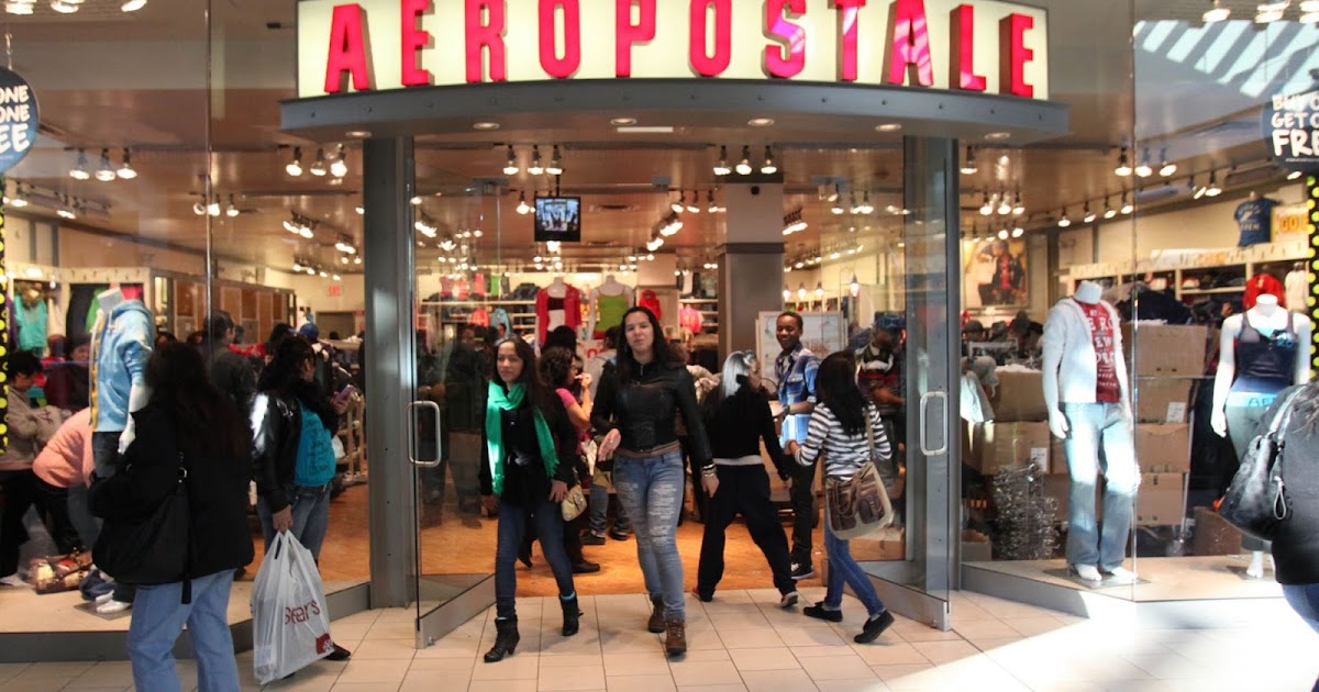 Trip To The Mall Aeropostale Filed For Bankruptcy