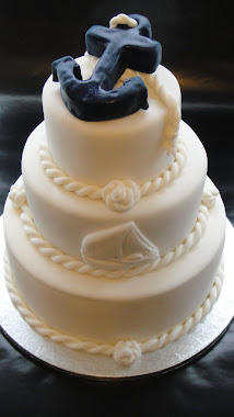 Nautical Wedding Cake