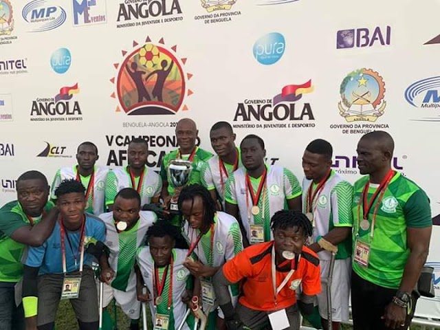 Angola 2019 Amputee Nations Cup: Nigeria clinch Silver