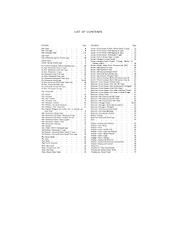 Standard Triumph Hardware catalogue contents page