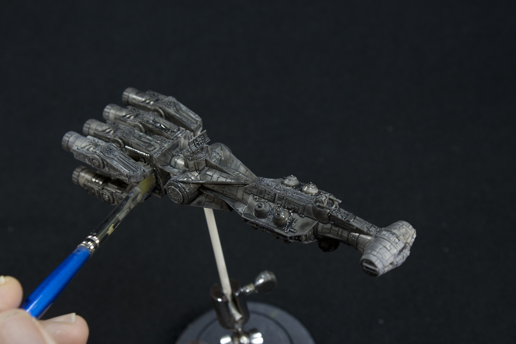 Blockade Runner, Bandai 1/1000 scale Part 1 Miniatures