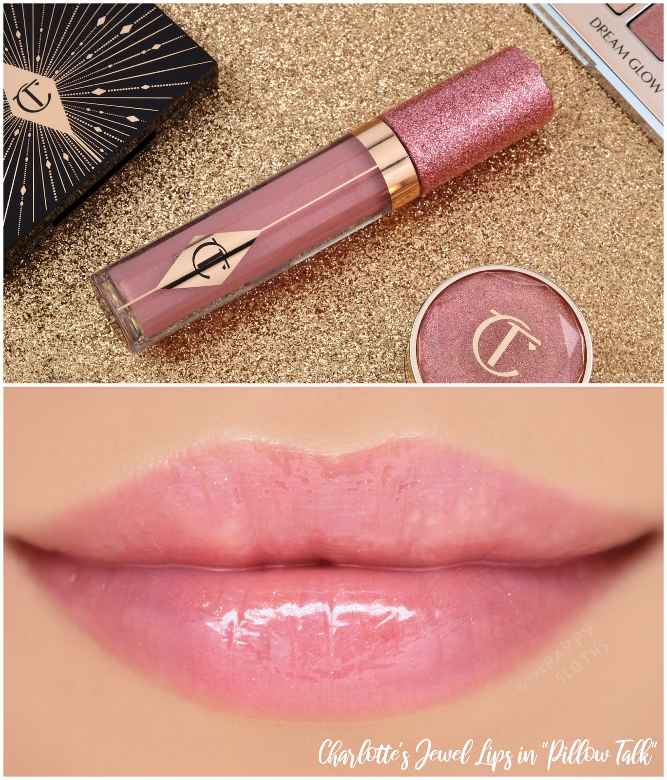 Charlotte Tilbury | Holiday 2020 Charlotte's Jewel Lips in "Pillow Talk": Review and Swatches