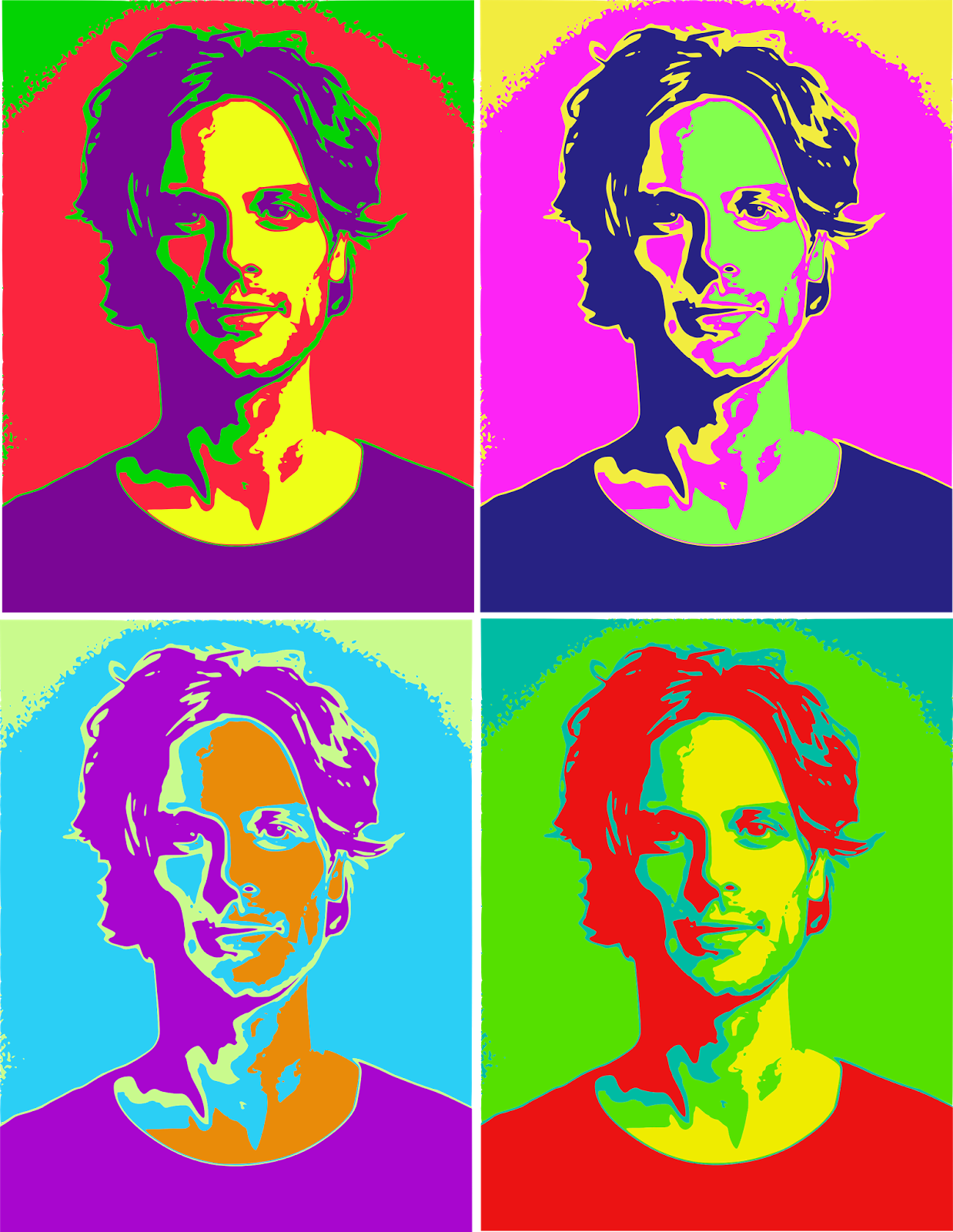 Blog De Alex H Para Tic Practica 15 Pop Art Con Gimp vrogue.co