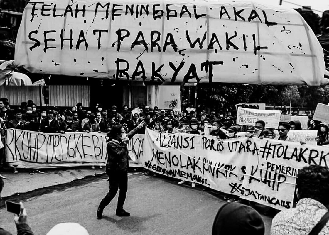 Aksi Mahasiswa GejayanMemanggil, 23 September 2019. (Foto