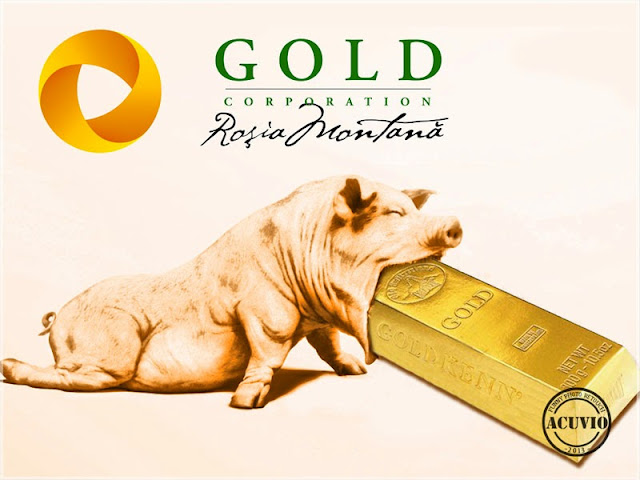 Logo funny – Gabriel Resources Roşia Montană Gold Corporation