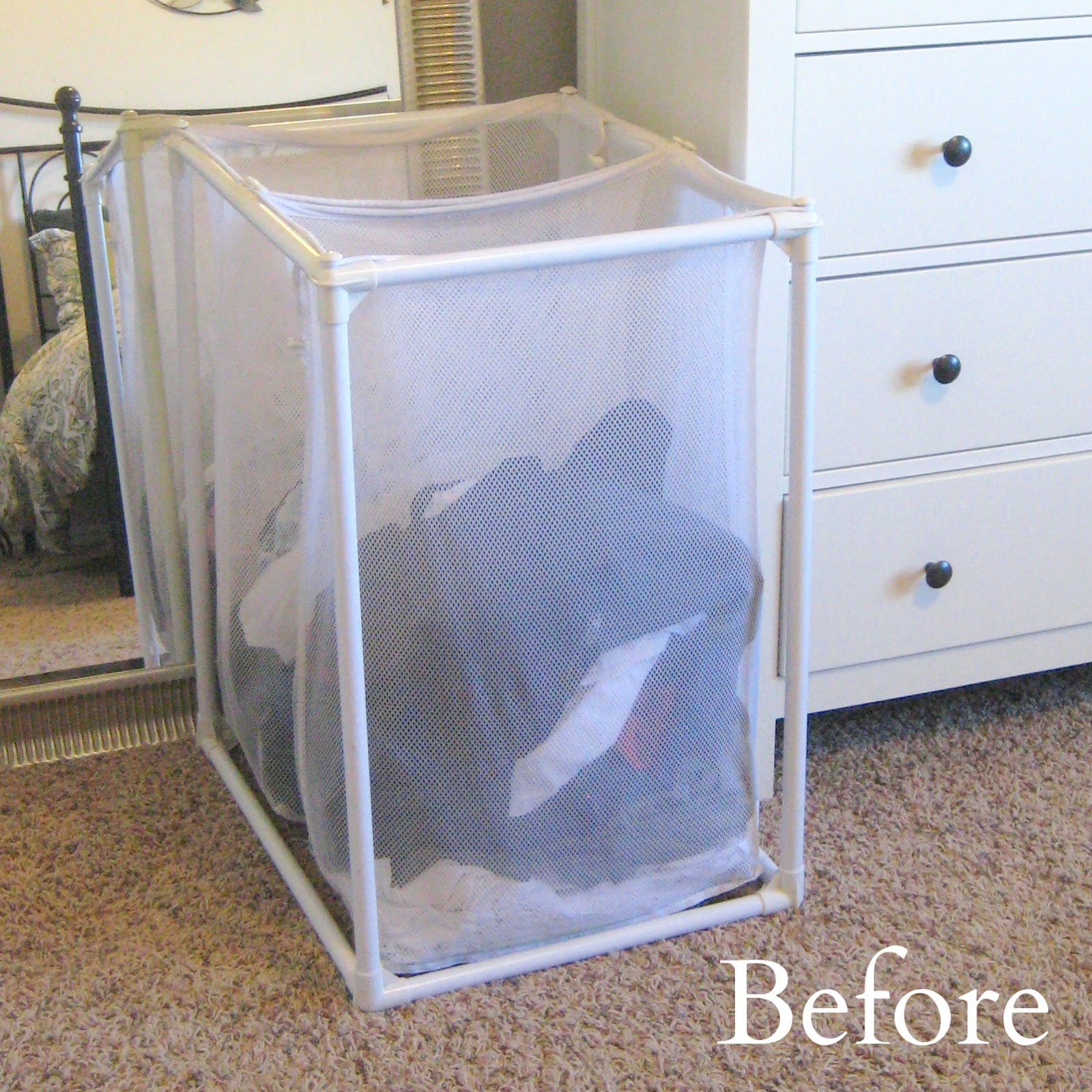 Your Crafty Friend Laundry Basket Makeover