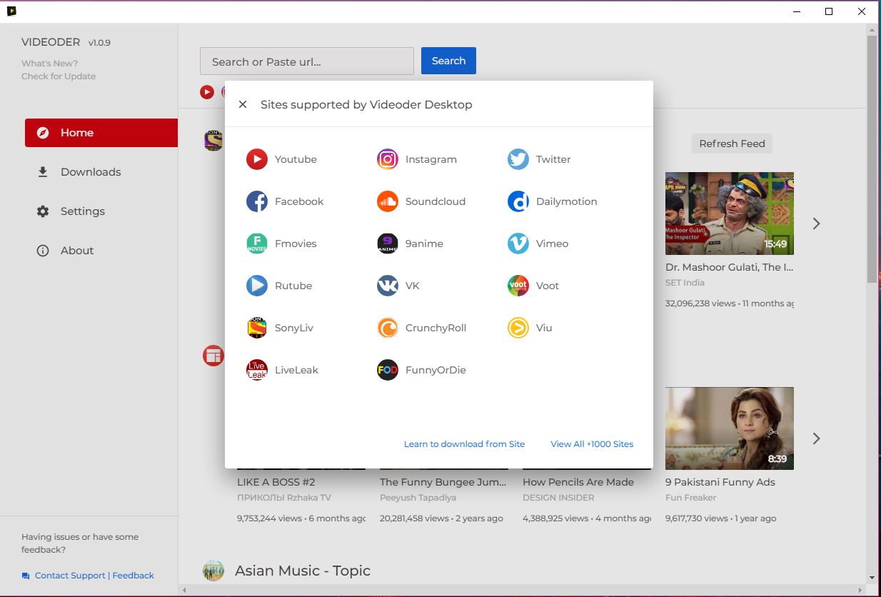 Videoder Video Downloader For PC Software Duniya