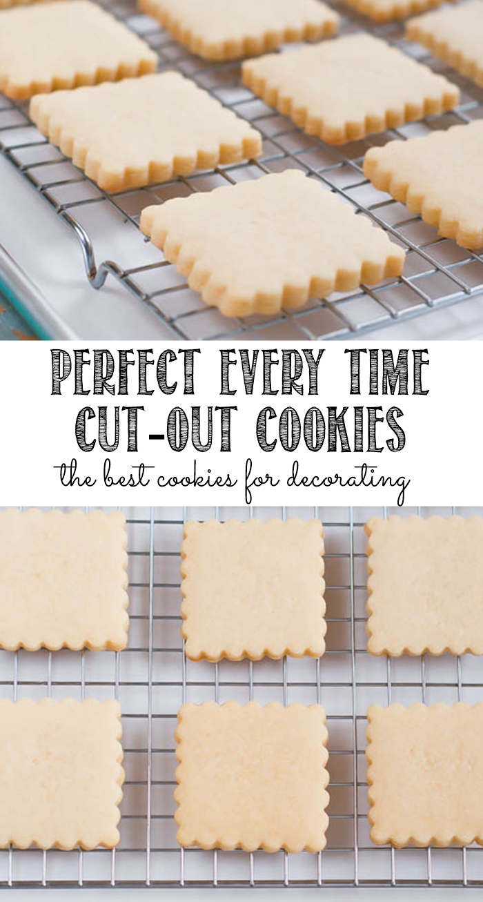 perfect every time cut-out cookies