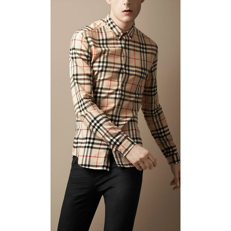 Luxé Couture : BURBERRY Brit Classic Check Long Sleeve Shirt