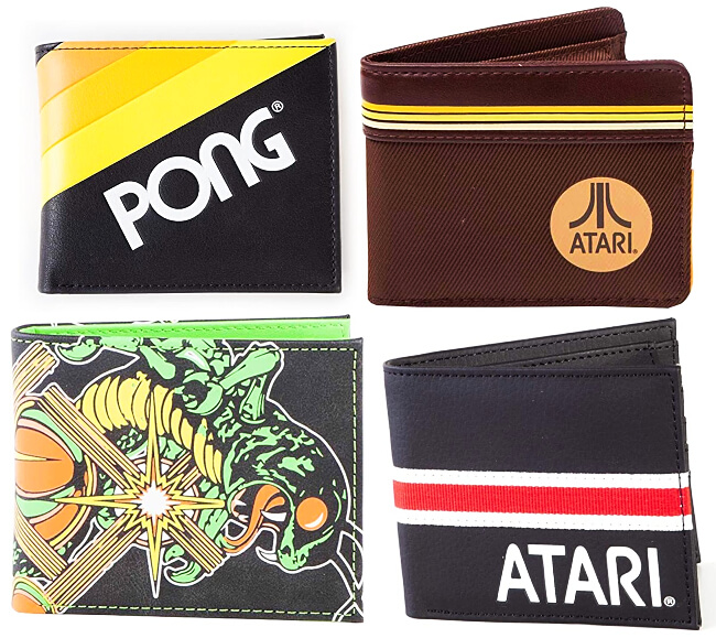 Atari Retro Gaming Wallets and Pouches