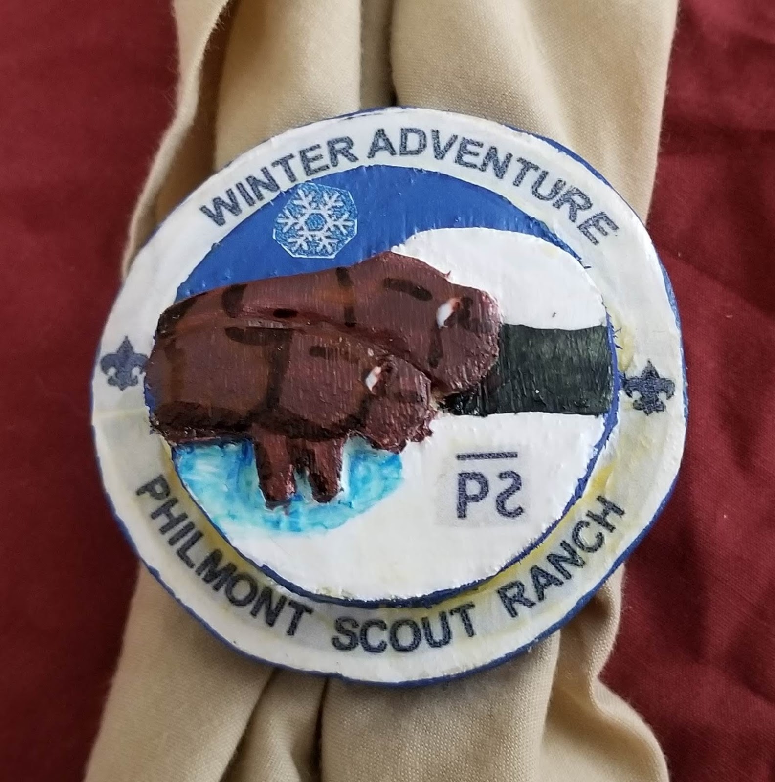 Channeling Whittlin Jim Slide of the Month Extra Philmont winter