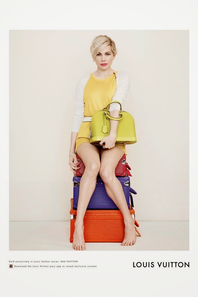 Michelle Williams&#39; New Louis Vuitton Campaign - Corinna B&#39;s World