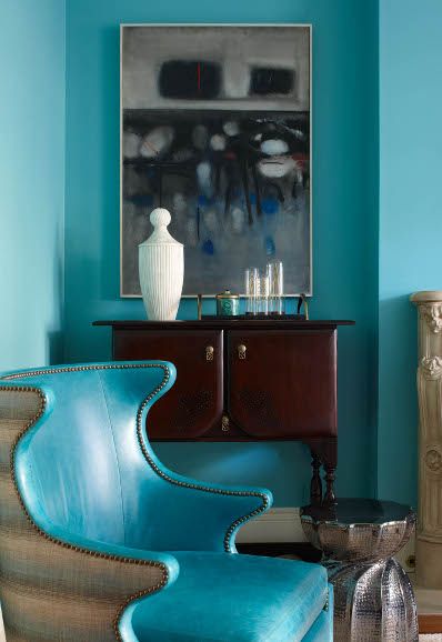 50 Weekend Favorites (Blue Rooms) - South Shore Decorating Blog