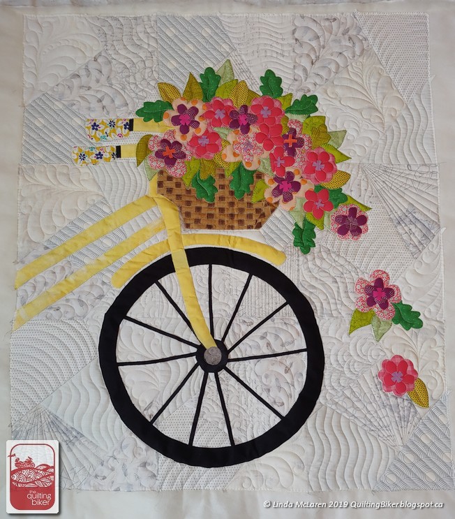 Client Quilt Blossoms and Spokes