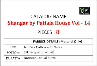Kessi Shangar by Patiyala house vol 14 Branded Suits catalog