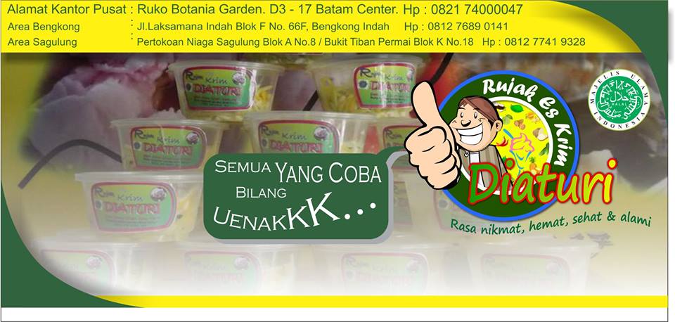 Diaturi Rujak Es Krim Rasa Nikmat Hemat Sehat Alami Arreza