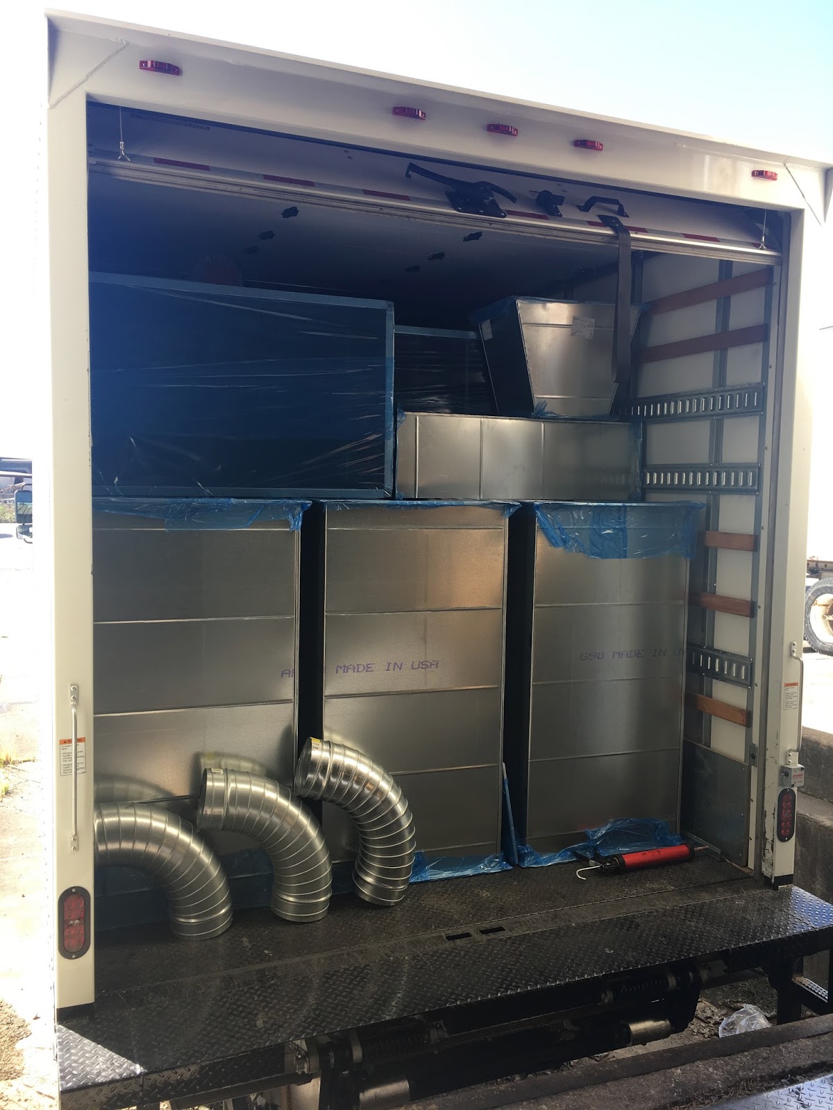 Quality Duct Ready for Transport