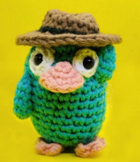 PATRON GRATIS PERRY EL ORNITORRINCO | PHINEAS Y FERB AMIGURUMI 42206