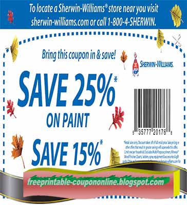 Printable Coupons 2021: Sherwin Williams Coupons Printable Coupons 2021: Sherwin Williams Coupons