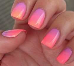 nail pastel neon summer gradient colors intentions handtastic