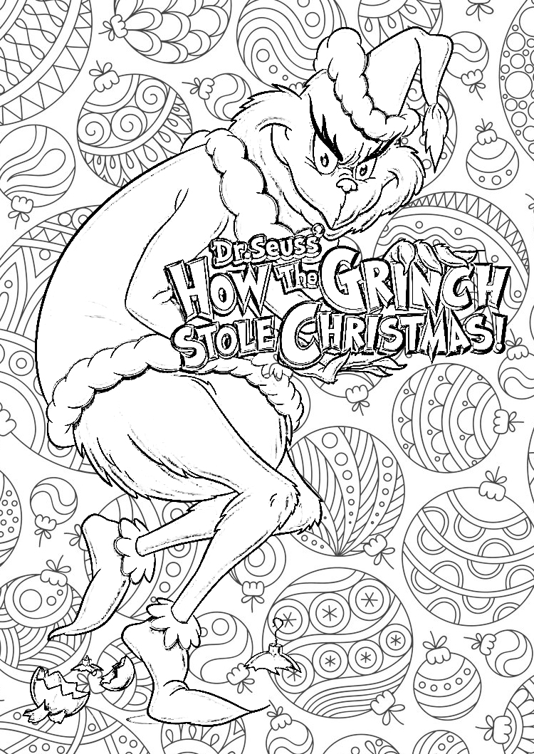 Grinch Mandala Coloring Pages Coloring Pages Grinch Mandala Coloring Pages Coloring Pages