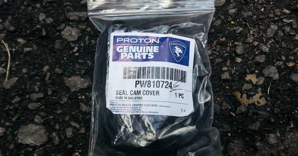 PROTON CFE KOLEKSI DIY DIY Tukar Seal Cam Cover Exora Turbo