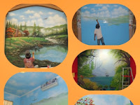 Pelukis dinding profesional