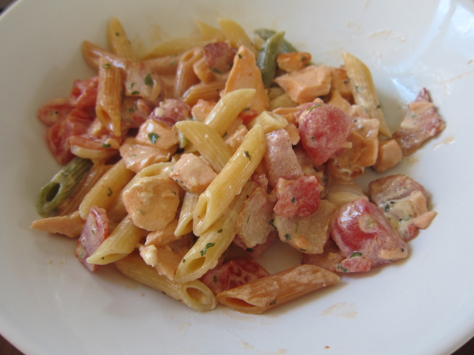 Dinner wa? mayonnaise pasta