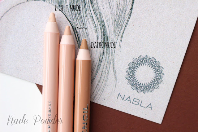 Nude Powder: NABLA Magic Pencils • Review & Swatches
