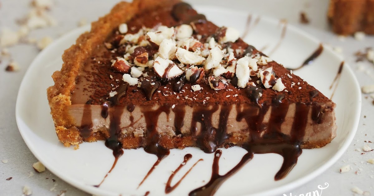 Easy chocolate fudge tart recipe The Little Blog Of Vegan