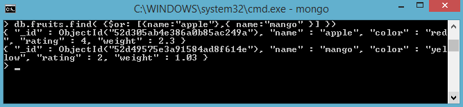 Learning the code way: Using query language with MongoDB