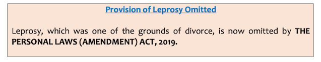 The Revised grounds for Divorce under Hindu Marriage Act, 1955 The Revised grounds for Divorce under Hindu Marriage Act, 1955