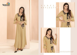 Vardan designer gulnaz vol 3 Party wear kurtis