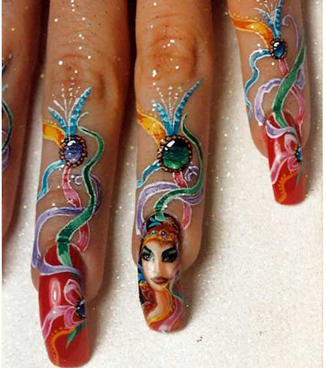 The Astounding Simple orange nail art designs Photo The Breathtaking Simple orange nail art designs Digital Imagery