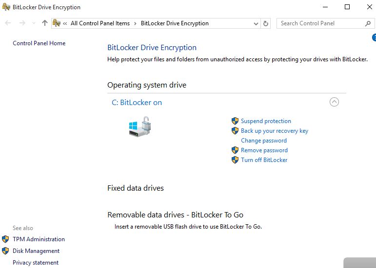 How to Set Up BitLocker® Drive Encryption in Windows 10 Code Exploit