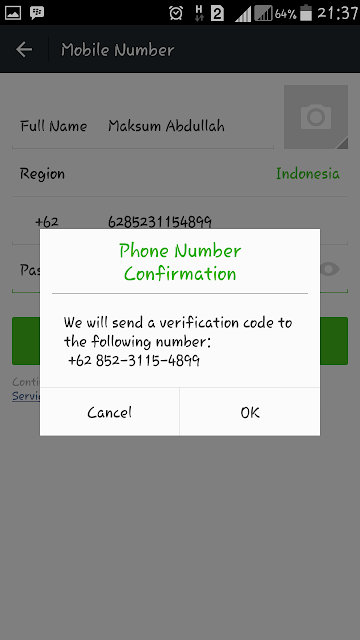 Membuat Akun WeChat ID Pada Android Terbaru Mudah!