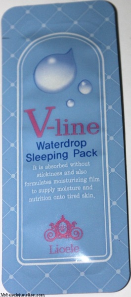 Lioele V-Line Waterdrop Sleeping Pack review