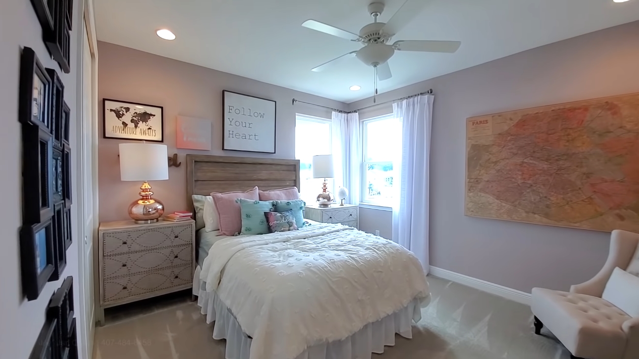 29 Photos vs. Winter Garden Model Tour | Tidewater Model w Bonus Room | Orlando Home Finders vs. Interior Design Tour