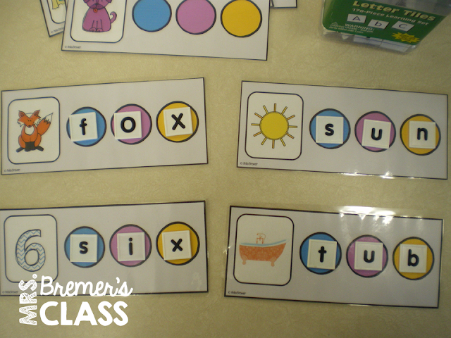 Lots of fun literacy activity ideas and teaching tips to help students learn and practice CVC words in Kindergarten and First Grade! #1stgrade #cvc #kindergarten #kindergartencenters #literacy #wordwork #centers #cvcactivities #literacycenters