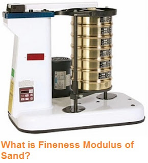 What is Fineness Modulus of Sand?