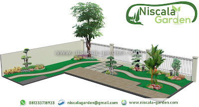 Desain Taman Minimalis dan Taman Tropis