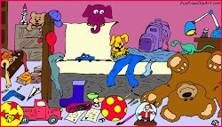 Messy room Fun free clip art FunFreeClipArt com