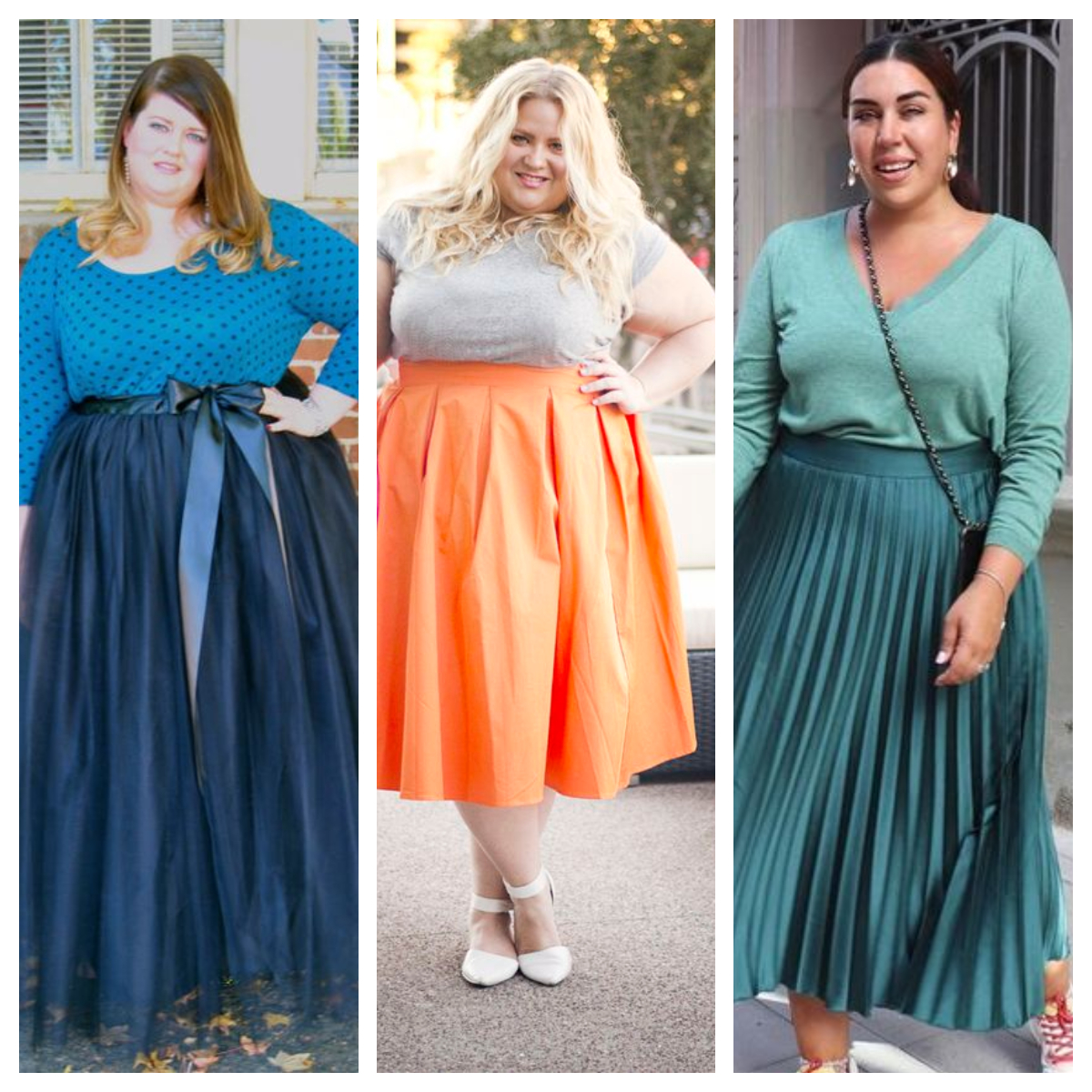 Falda Plisada Faldas Cristianas Para Gorditas Falda Plisada Larga