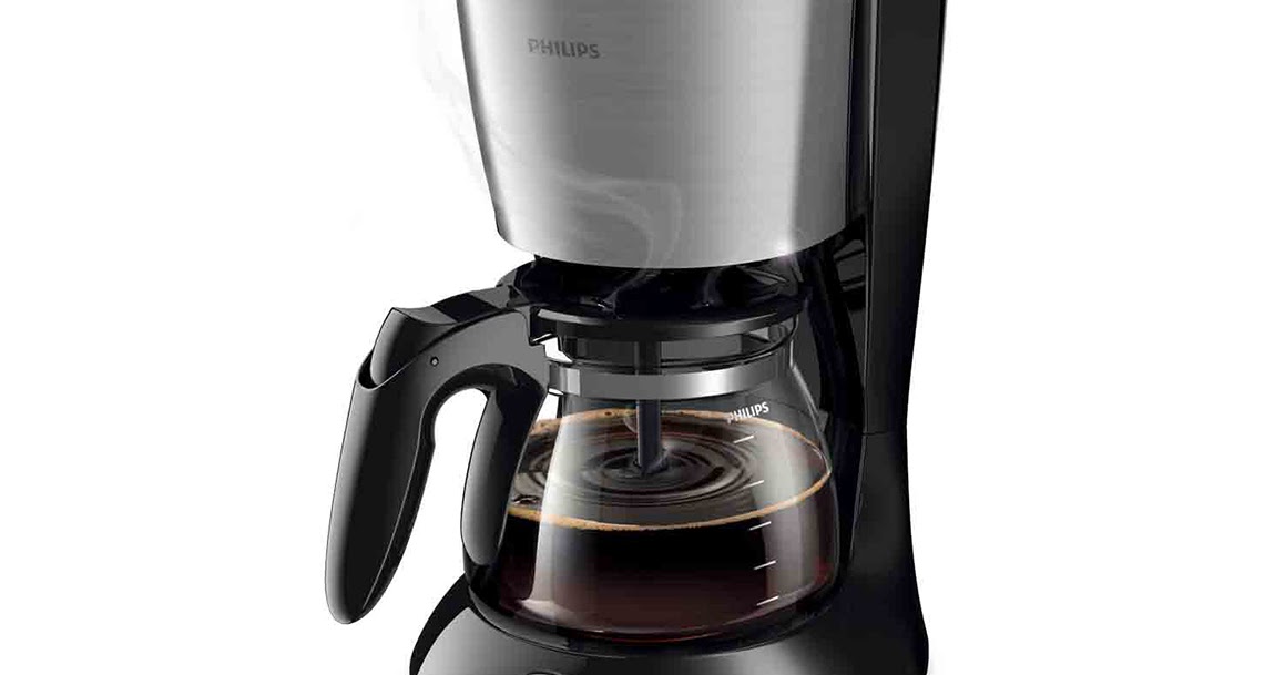 Philips Siyah ve Metal Kahve Makinesi